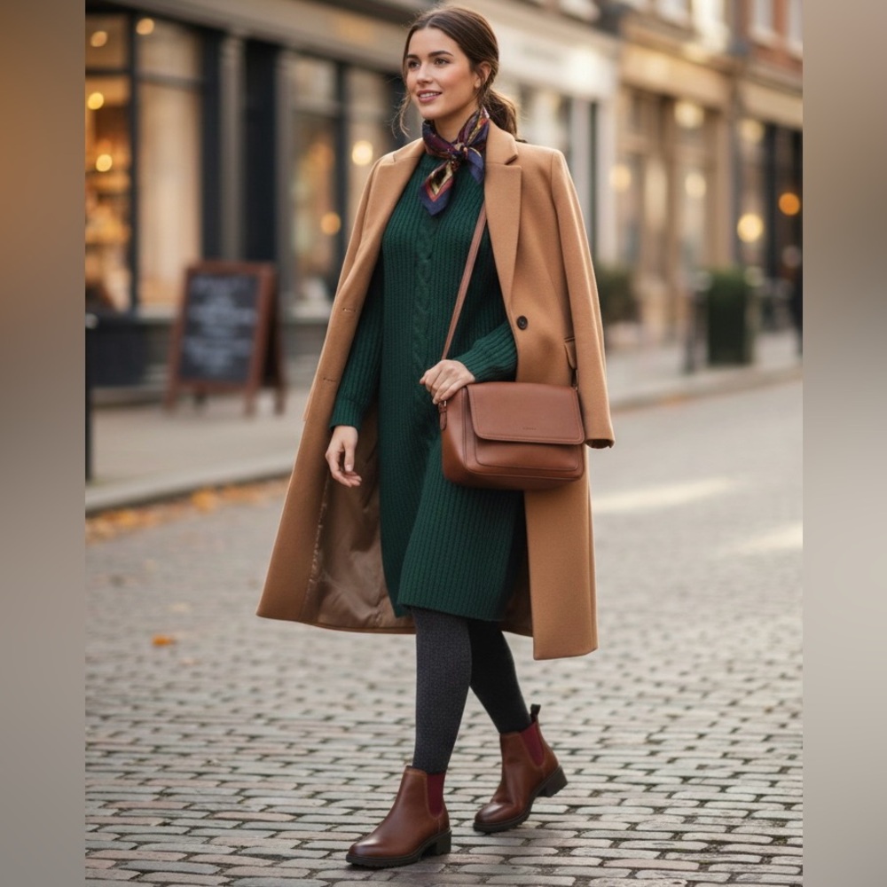 Women's Cobb Hill Winter Waterproof
Chelsea Boots Brown MSRP $170 Size: 7.5